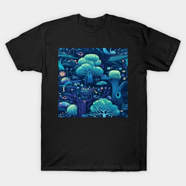 Lonely Forest T-Shirt by Boiledpancakes